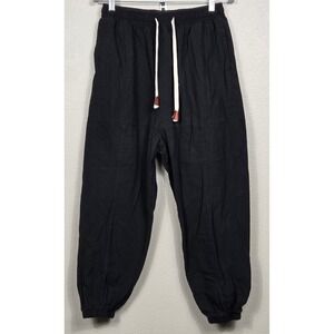 Kidoriman Kireina Black Harem Pants XL Japanese Streetwear Joggers